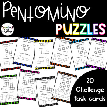 Pentominoes Assorted Colors 3 sets 36 pcs  Home School Classroom Puzzle 