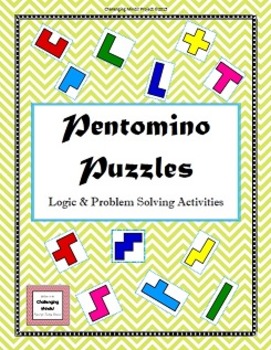 Preview of Pentomino Puzzles - Logic & Problem Solving Activities