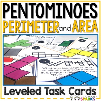 Preview of Perimeter and Area Activities Pentominoes
