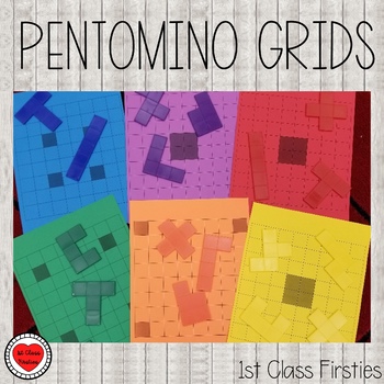 36 pcs  Home School Classroom Puzzle Pentominoes Assorted Colors 3 sets 