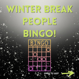 People Bingo - Winter Break Edition!