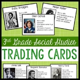 Social Studies Trading Cards | 3rd Grade Texas TEKS | Impo