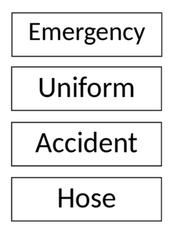 Preview of People Who Help Us - Vocabulary Wall Resources
