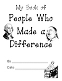 People Who Made A Difference Workbook