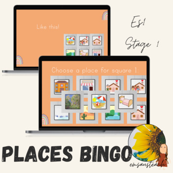 Preview of People and Places Geography Bingo PowerPoint and Worksheets Es1 & Stage 1