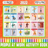People at Work Activity Book for Kids
