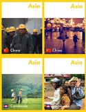 People of Asia (Montessori Cards for Continent Box)
