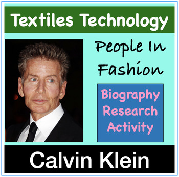 Preview of People in Fashion Design - Calvin Klein