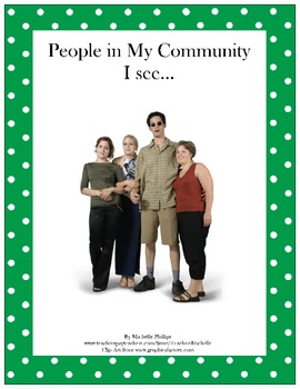 Preview of People in My Community!  (Vocabulary development)