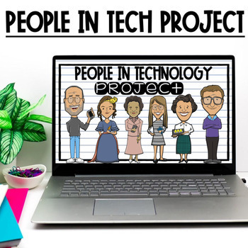 Preview of People in Technology Research Project Gifted Students Enrichment PBL