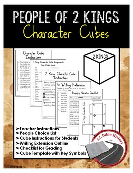 character cube template