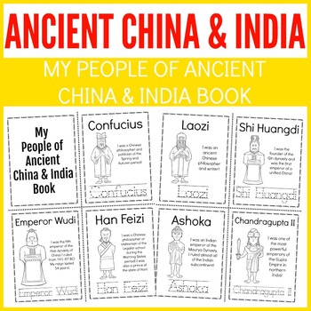 Preview of People of Ancient China & India Booklet