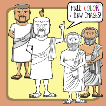 ancient greece people clipart free