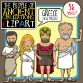 People of Ancient Civilizations Clip Art: Ancient Greece + Persia