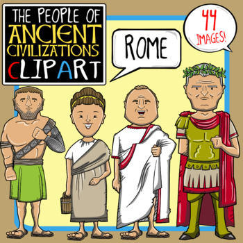 Preview of People of Ancient Civilizations Clip Art: Ancient Rome