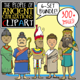 People of Ancient Civilizations Clip Art Bundle