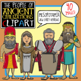 People of Ancient Civilizations Clip Art: Mesopotamia + Ea