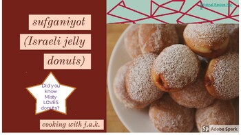 Preview of People of Inspiration (POI): PERSEVERANCE Cooking Powerpoint (Donuts)