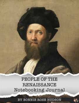 Preview of People of the Renaissance Notebooking Journal (Plus TpT Digital)