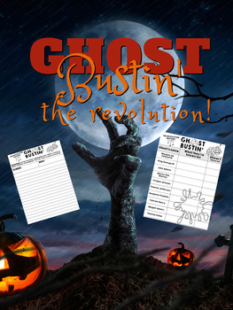Preview of People of the Revolution- Ghost Busters Activity!