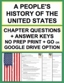 People's History of the United States Chapter Questions, K