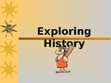 People who explore the past - PowerPoint