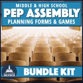 Pep Spirit Assembly Planning Kit for Student Council Leadership