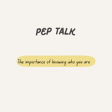 Pep Talk(affirmation) via audio on knowing who you are