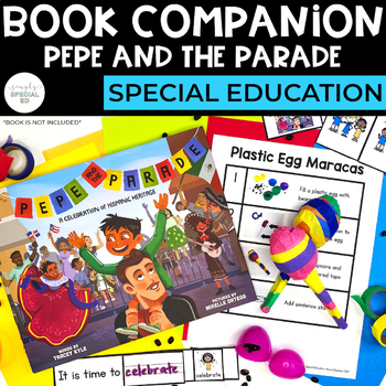 Preview of Pepe and the Parade Book Companion | Special Education