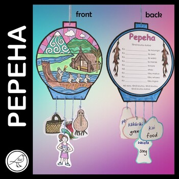 Preview of Pepeha Writing and Craft Activity