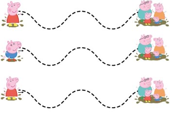 Preview of Peppa Pig Tracing (Full Version)