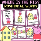 Peppa Pig Themed Preposition Words Activity | Positional Words