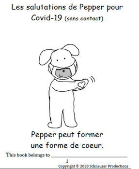 Preview of Pepper's Greetings for Covid-19 in French