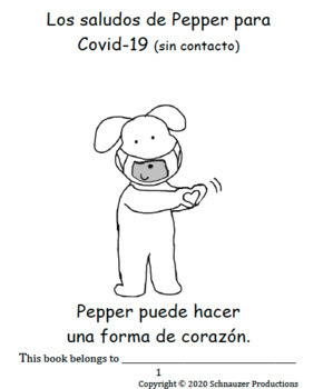 Preview of Pepper's Greetings for Covid-19 in Spanish