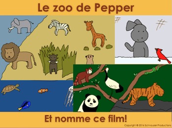 Preview of Pepper's Zoo is a Wildlife Reserve in French