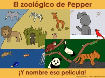 Preview of Pepper's Zoo is a Wildlife Reserve in Spanish