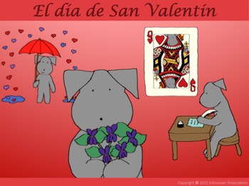 Preview of Valentine's Day History with Spanish by Pepper