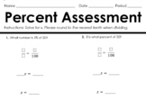 Percent Assessment Pack (Keys Included)
