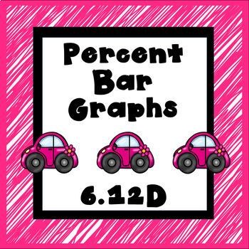 Preview of Percent Bar Graphs  TEKS 6.12D