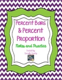 Percent Bars and Percent Proportion - Notes and Practice