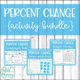 Percent of Change Activity Mini-Bundle - 3 Fun Activities