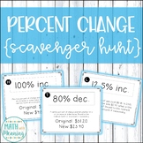 Percent of Change Scavenger Hunt Activity - Percent Increa