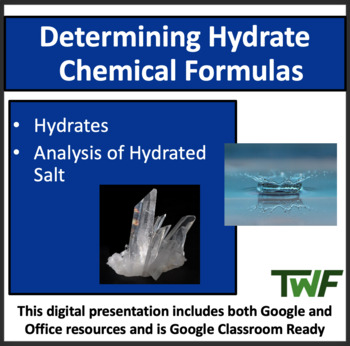 Preview of Determining Hydrate Chemical Formula - A Senior Chemistry Lesson, Lab & Activity