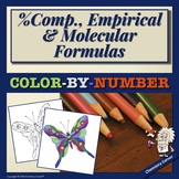 Percent Composition, Empirical & Molecular Formulas Color-by-Number
