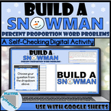 Percent Proportion (Part, Whole, Percent) Word Problems Wi