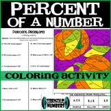 Percent Proportions/Equations Fall Pumpkin Coloring Intera