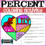 Percent Review Valentines Day Heart Personalized Coloring 
