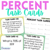 Percent Task Cards