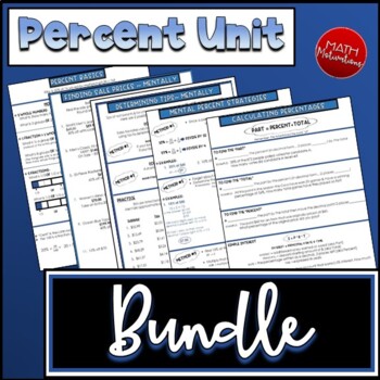 Preview of Percent Unit Bundle