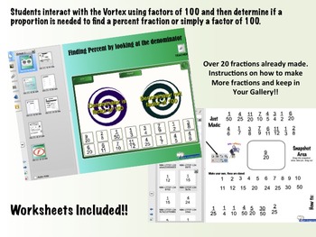 Preview of Percent Vortex Activity and Worksheets